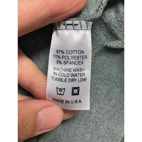 good hYOUman Green Crewneck Sweatshirt, Graphic, Sz XS - Picture 4 of 5